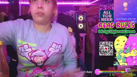 Snapshot of highnesscanna chatting on 12-05-24, 11:51 HiGHNESS CANNA online show from 12-05-24, 11:51