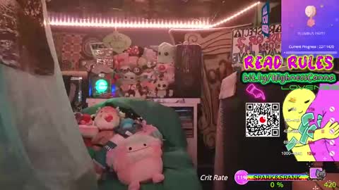 Snapshot of highnesscanna chatting on 12-22-24, 11:41 HiGHNESS CANNA online show from 12-22-24, 11:41