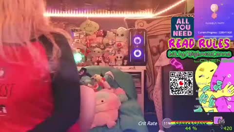 Snapshot of highnesscanna chatting on 12-30-24, 01:36 HiGHNESS CANNA online show from 12-30-24, 01:36