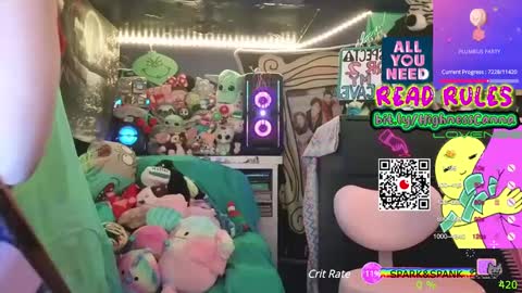 Snapshot of highnesscanna chatting on 01-30-25, 12:39 HiGHNESS CANNA online show from 01-30-25, 12:39