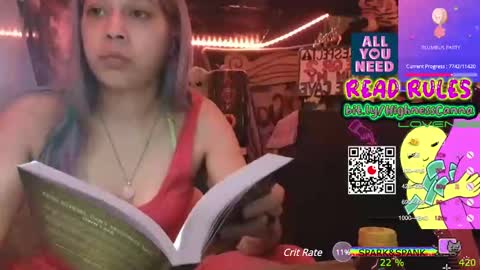 Snapshot of highnesscanna chatting on 01-30-25, 06:46 HiGHNESS CANNA online show from 01-30-25, 06:46