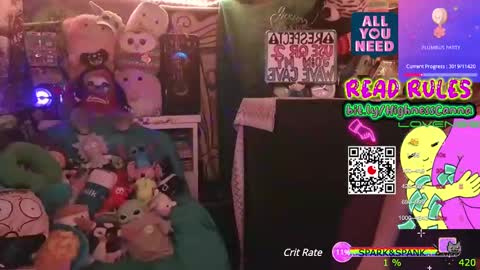 Snapshot of highnesscanna chatting on 03-07-25, 01:09 HiGHNESS CANNA online show from 03-07-25, 01:09