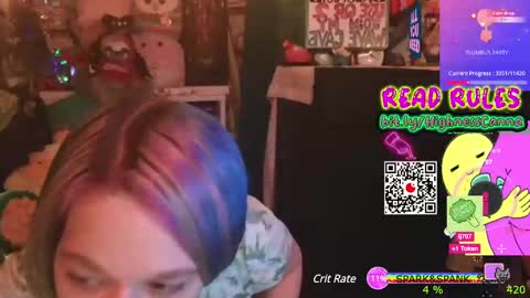 Snapshot of highnesscanna chatting on 03-10-25, 02:28 HiGHNESS CANNA online show from 03-10-25, 02:28