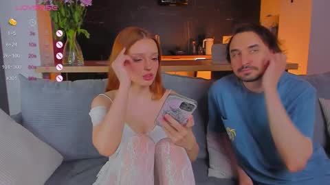 Snapshot of honeymoon1100 chatting on 09-15-25, 03:01 Lily and Michael online show from 09-15-25, 03:01