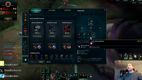 Snapshot of incredibleballbusting chatting on 02-28-26, 02:23 Beau Beckett online show from 02-28-26, 02:23