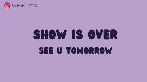 Isa online show from 02-24-25, 05:33