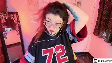 Snapshot of isaferrer06 chatting on 12-21-25, 12:34 Isabella Ferrer online show from 12-21-25, 12:34