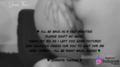  JUANITA THORNE 2 online show from 11-15-25, 09:54