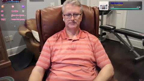 Snapshot of justavoyeurhere chatting on 02-18-26, 11:55 Michael online show from 02-18-26, 11:55