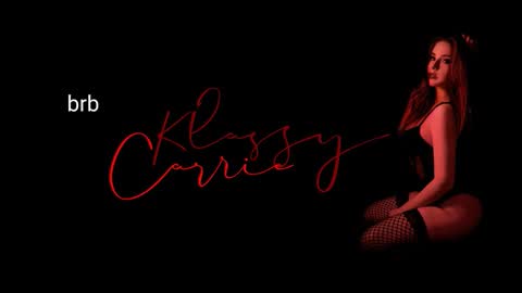 I am real and klassy..  online show from 11-29-25, 09:07