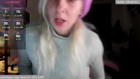 Snapshot of leavixx chatting on 01-13-25, 08:58 LeaVixx online show from 01-13-25, 08:58