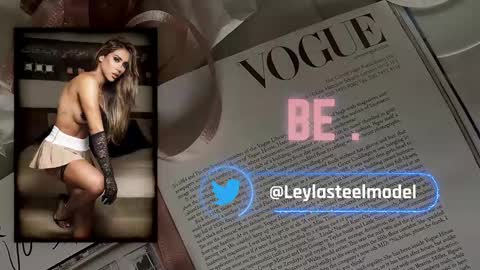 Snapshot of leyla_steel chatting on 01-21-25, 06:34 INSTA leylasteel model online show from 01-21-25, 06:34