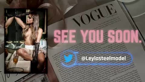 Snapshot of leyla_steel chatting on 01-25-25, 05:40 INSTA leylasteel model online show from 01-25-25, 05:40