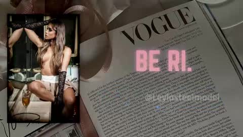 Snapshot of leyla_steel chatting on 02-27-25, 11:20 INSTA leylasteel model online show from 02-27-25, 11:20