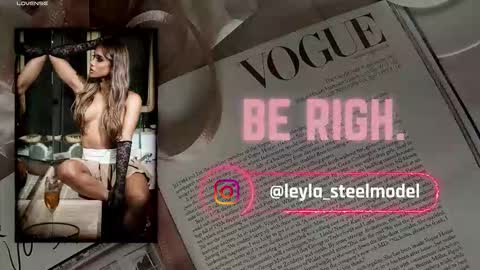 INSTA leylasteel model         online show from 03-01-26, 03:58