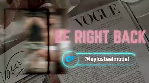 INSTA leylasteel model         online show from 06-19-26, 01:37
