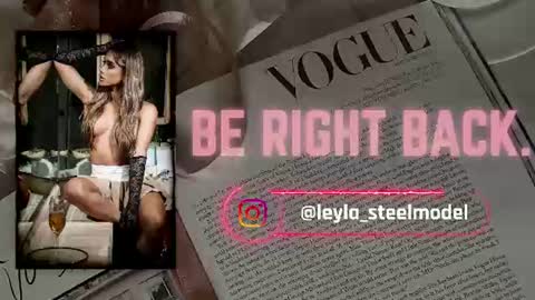 INSTA leylasteel model         online show from 06-28-26, 06:36