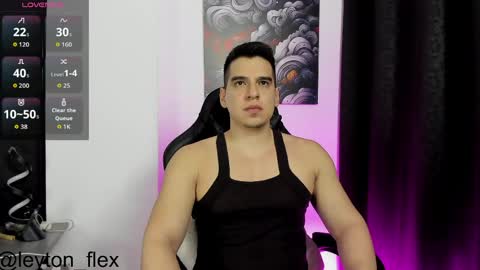 Snapshot of leyton_flexx chatting on 05-31-26, 10:11 L E Y T O N online show from 05-31-26, 10:11