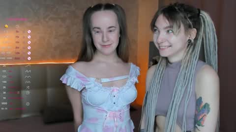 Snapshot of lisanelsona chatting on 12-09-24, 01:07 Hello our names are Kate and Alice this is our first day here. online show from 12-09-24, 01:07