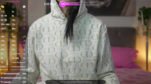 LoretteLorena online show from 01-09-25, 08:01