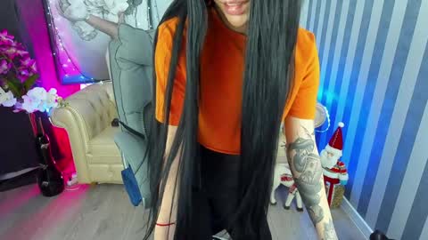 Snapshot of luckyrebel_ chatting on 01-15-25, 12:15 Monika online show from 01-15-25, 12:15