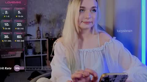 Snapshot of lucysbrain chatting on 10-31-25, 03:24 Lucy online show from 10-31-25, 03:24