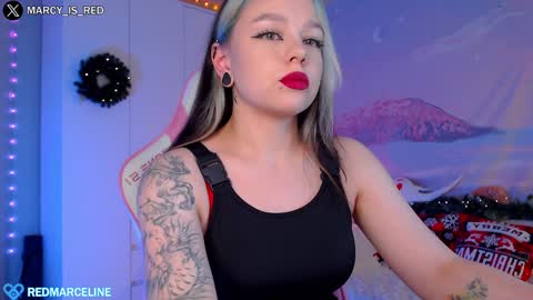 Snapshot of marceline_red chatting on 12-12-24, 06:21 Lady Marceline online show from 12-12-24, 06:21