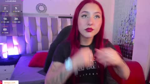 Snapshot of megan_wolf_1 chatting on 02-06-25, 04:42 Megan Online 1200am To 600 am Colombian time online show from 02-06-25, 04:42