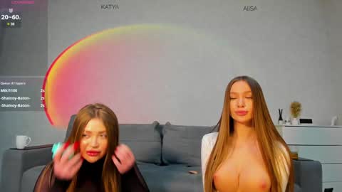 WE ARE NOT LESBIAN WE ARE NOT KISSING Alisa right  Katty left.  Free action requestsBAN  .     start online show from 12-08-24, 08:36