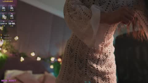 Snapshot of meow_nancy chatting on 12-14-24, 11:29 Heeyyooo Im Nans Subscribe to me I will be glad online show from 12-14-24, 11:29