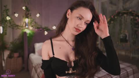 Snapshot of meow_nancy chatting on 12-15-24, 08:19 Heeyyooo Im Nans Subscribe to me I will be glad online show from 12-15-24, 08:19