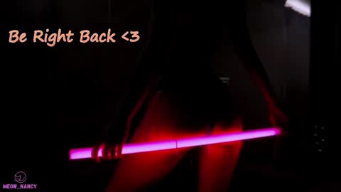 Snapshot of meow_nancy chatting on 01-25-25, 08:21 Heeyyooo Im Nans Subscribe to me I will be glad online show from 01-25-25, 08:21