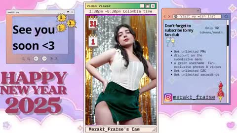 Snapshot of meraki_fraise chatting on 12-30-24, 01:15 online show from 12-30-24, 01:15
