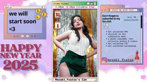 Snapshot of meraki_fraise chatting on 01-01-25, 06:27 online show from 01-01-25, 06:27