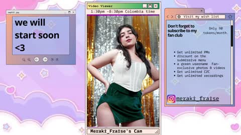 Snapshot of meraki_fraise chatting on 01-18-25, 07:04 online show from 01-18-25, 07:04
