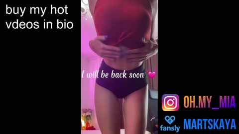 Mia Martskaya online show from 10-07-25, 09:50