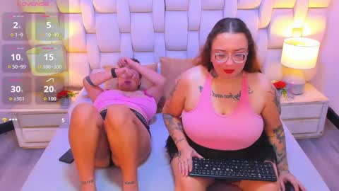 Snapshot of miaandmolly_ chatting on 11-11-25, 05:18 mia red hair molly short hair online show from 11-11-25, 05:18