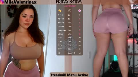 Snapshot of milavalentinax chatting on 11-29-25, 01:41 Mila Valentina online show from 11-29-25, 01:41