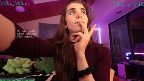 milla_milla online show from 01-12-25, 09:08