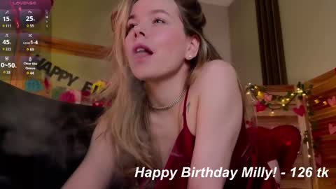 Milly    online show from 02-21-25, 08:07