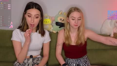 MilaBlack and  StacyBlonde Today unboxing Lovens OMG online show from 04-28-26, 06:35