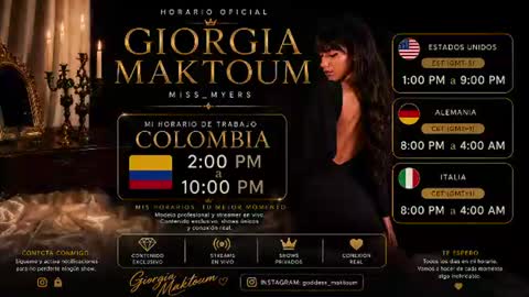 Goddess Myers  thumb up is important for me kisses  online show from 07-18-26, 07:06