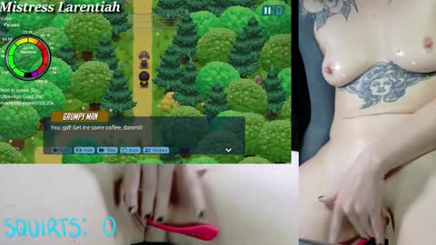 Mistress Larentiah online show from 03-12-26, 04:46