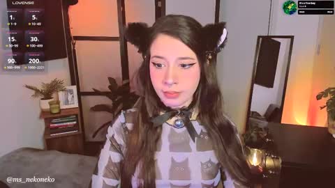 Snapshot of ms_nekoneko chatting on 09-15-25, 09:59 schedule monday tuesday wednesday thursday - sunday online show from 09-15-25, 09:59