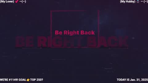 DaPussyFairy online show from 02-01-25, 05:07