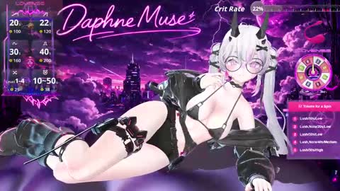 Snapshot of muse_daphne chatting on 05-26-26, 03:30 Daphne Musa online show from 05-26-26, 03:30