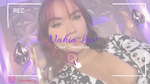 Snapshot of nahia_low chatting on 03-06-25, 02:30  Valeria  online show from 03-06-25, 02:30