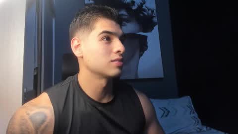 Snapshot of nicolasmuscle chatting on 02-23-26, 10:18 Andres online show from 02-23-26, 10:18