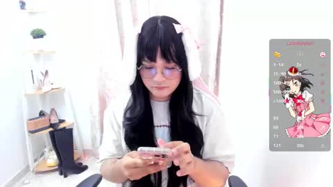 Snapshot of omorimori chatting on 11-03-25, 02:18 Omori Chan online show from 11-03-25, 02:18