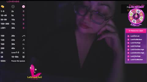 Lina online show from 01-18-25, 02:36